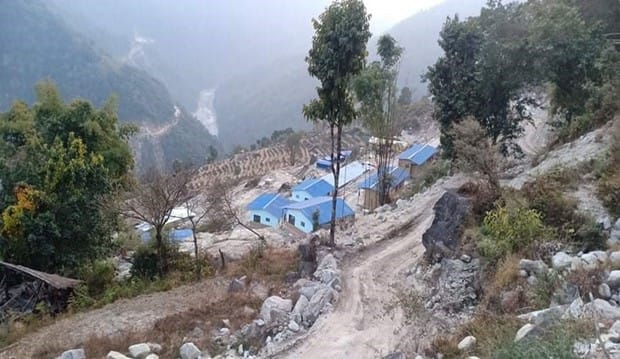 Powerhouse and site camp